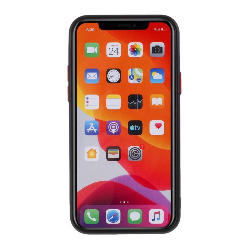 Kryt Iphone 11 Pro Flexibilní Silikonové Barevné Knoflíky