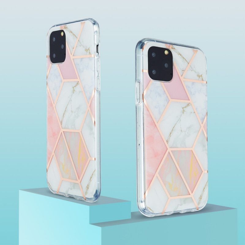 Kryt Iphone 11 Pro Honosný Geometrický Mramor