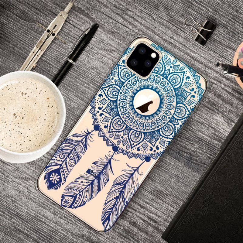 Kryt Iphone 11 Pro Jednoduchá Květinová Mandala