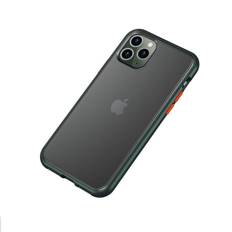 Kryt Iphone 11 Pro Max Barevný Knoflíkový Hybrid