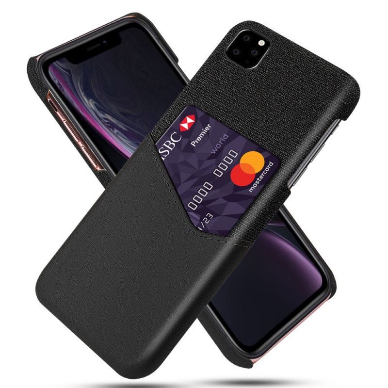 Kryt Iphone 11 Pro Max Držitel Karty Ksq