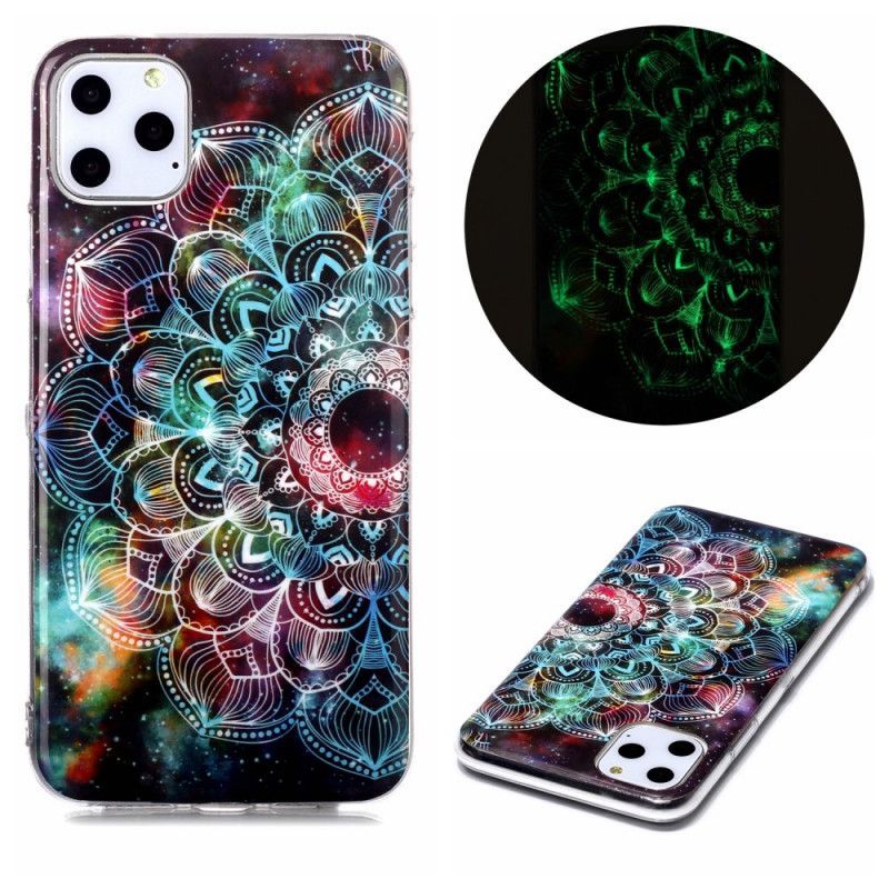 Kryt Iphone 11 Pro Max Fluorescenční Květina