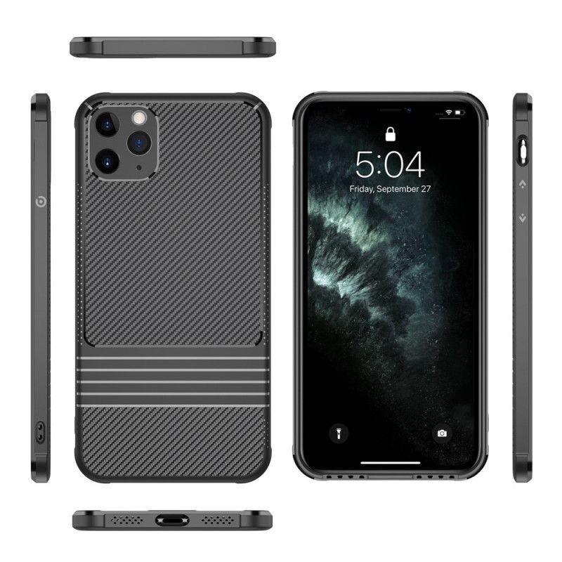 Kryt Iphone 11 Pro Max Leeu Uhlíkové Vlákno