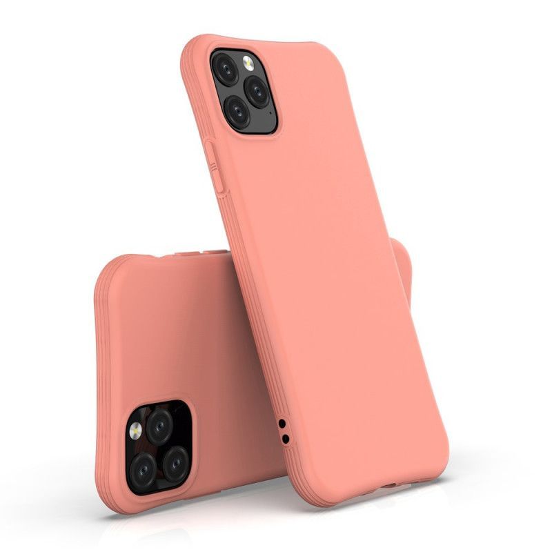 Kryt Iphone 11 Pro Max Pružný Silikonový Mat