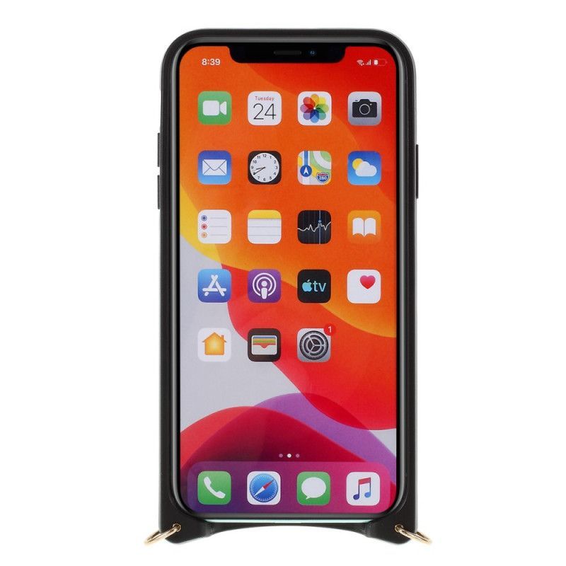 Kryt Iphone 11 Pro Max Se Vzájemným Řetězcem