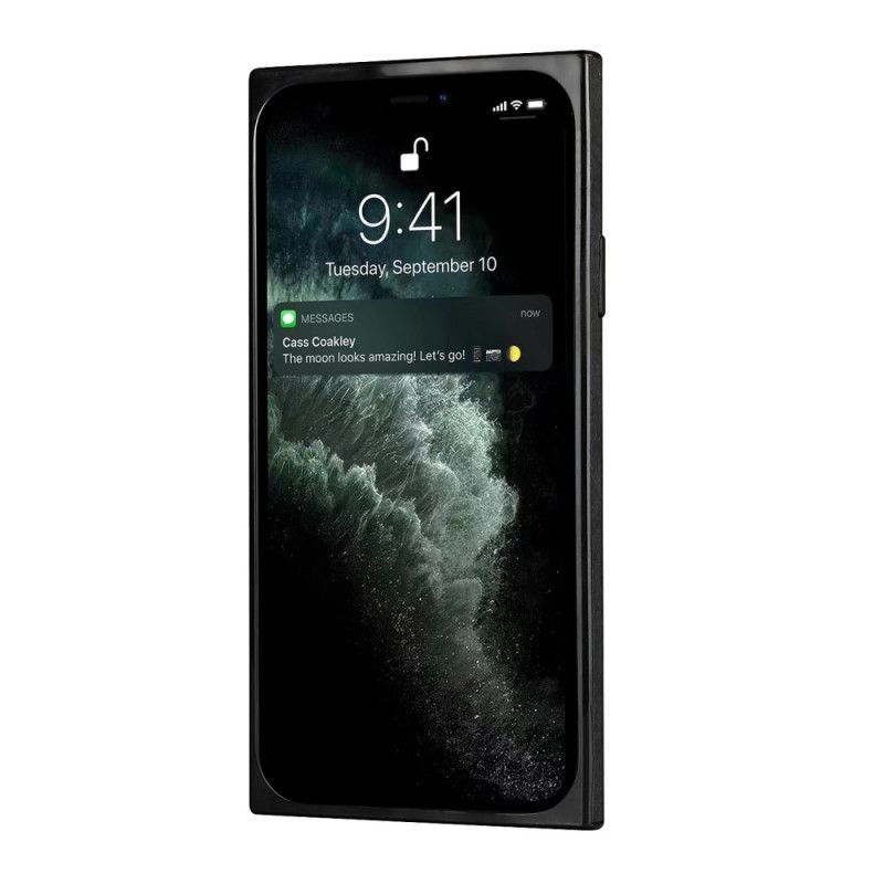 Kryt Iphone 11 Pro Max Silikonový A Sametový Držák Na Karty