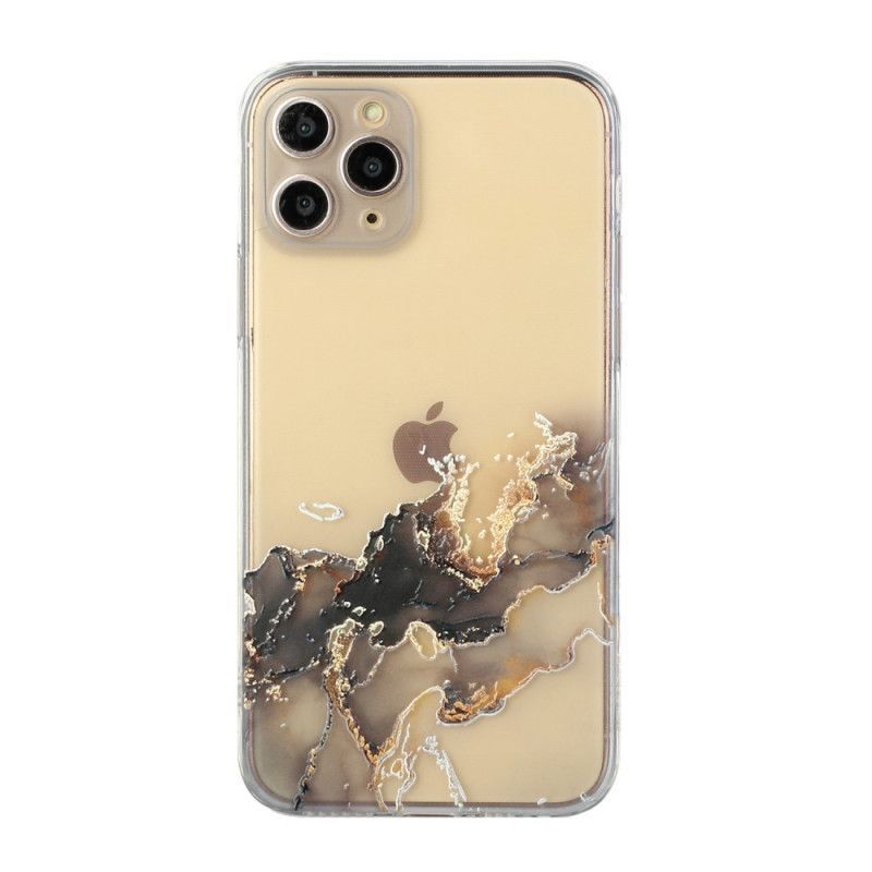 Kryt Iphone 11 Pro Max Umělecký Pružný Silikon