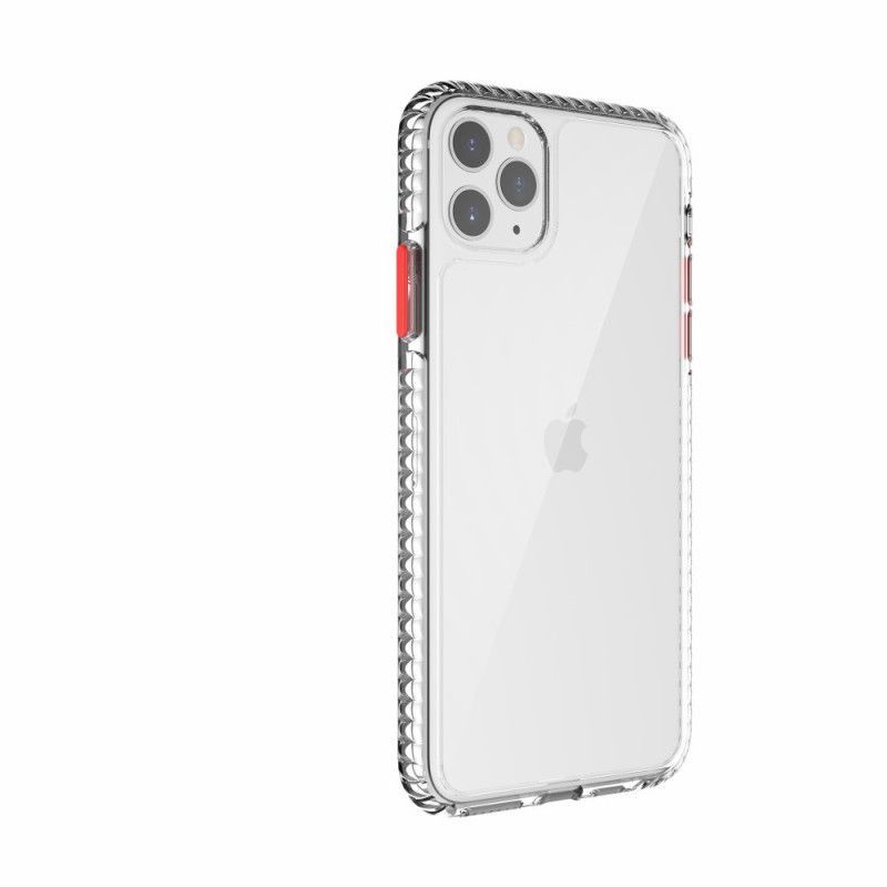 Kryt Iphone 11 Pro Průhledné Texturované Okraje