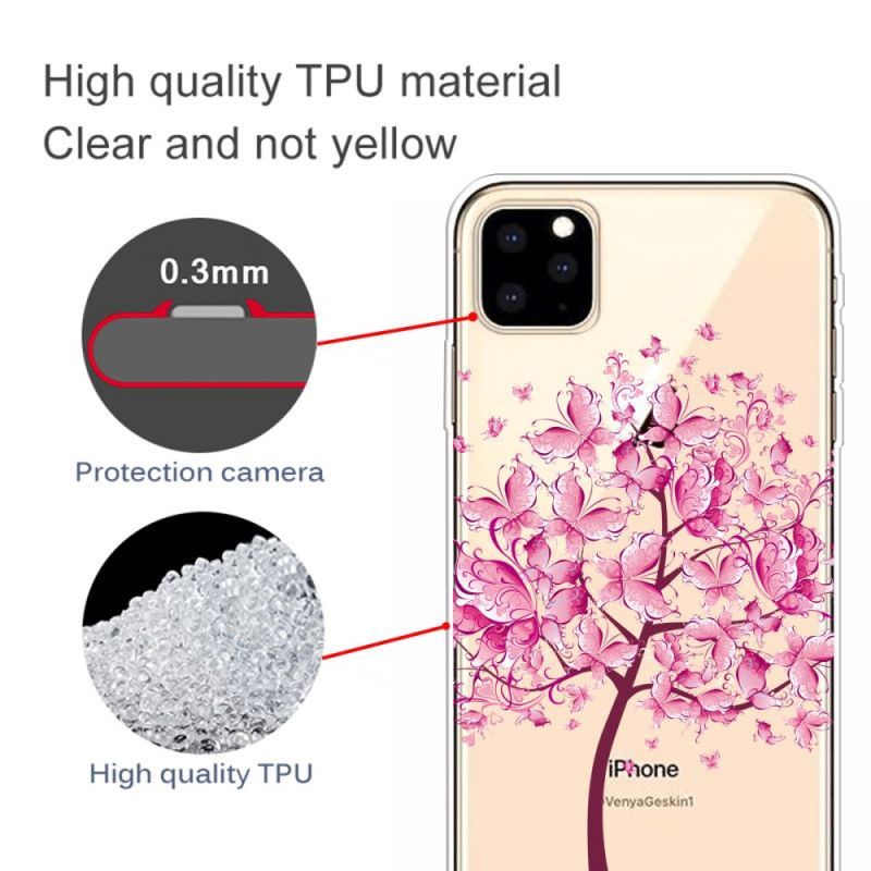 Kryt Iphone 11 Pro Růžový Vrchol Stromu