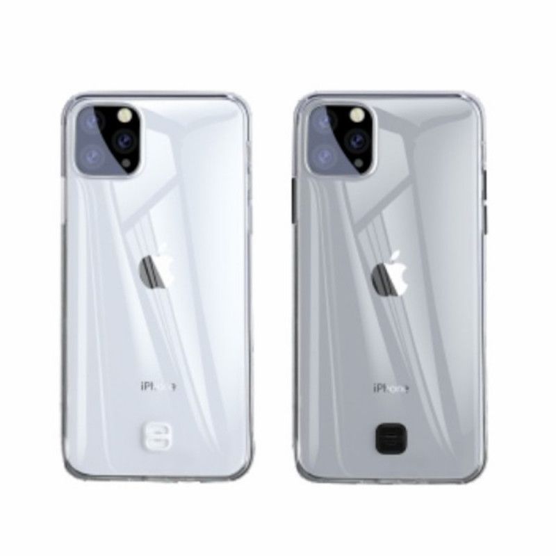 Kryt Iphone 11 Průhledná Základna S Páskem