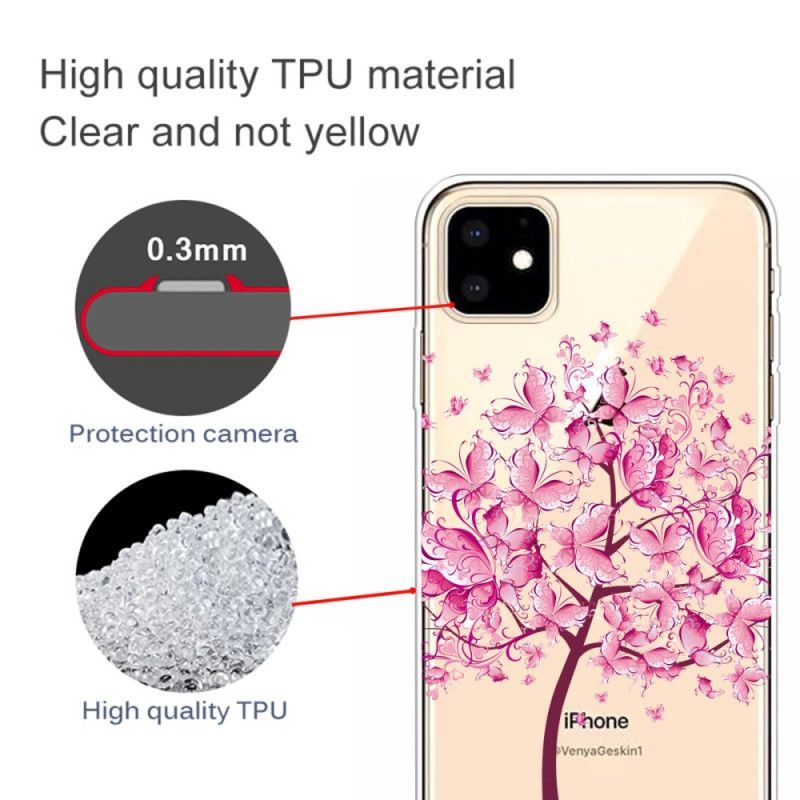 Kryt Iphone 11 Růžový Vrchol Stromu