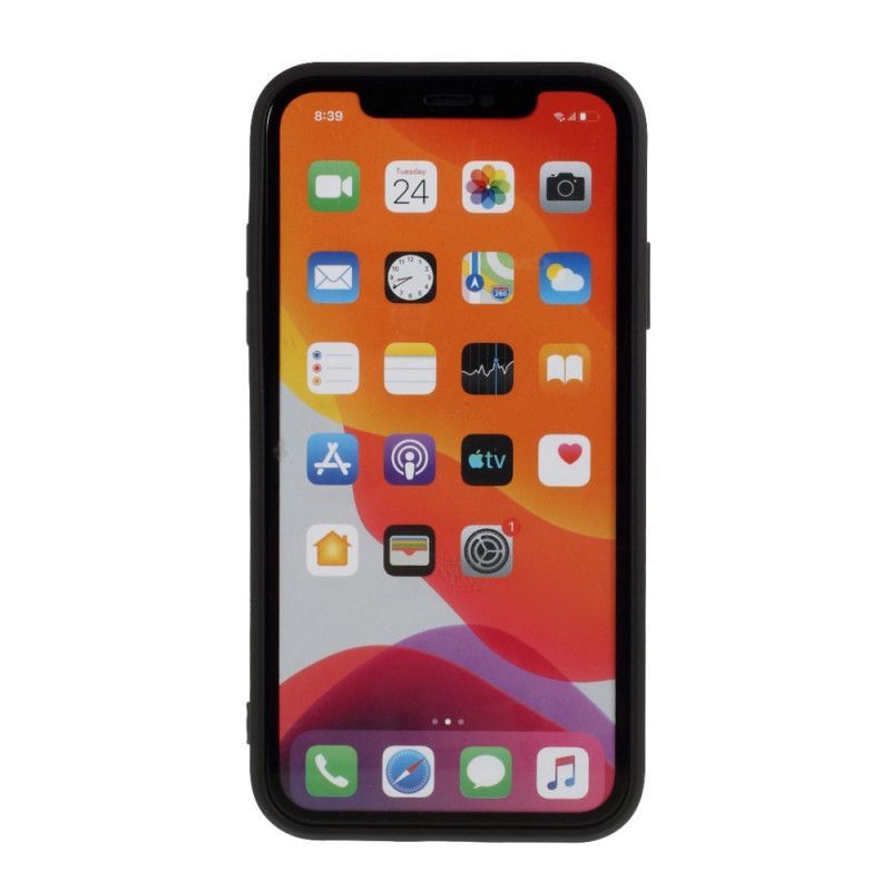 Kryt Iphone 11 Silikonová Matná Čistá Barva