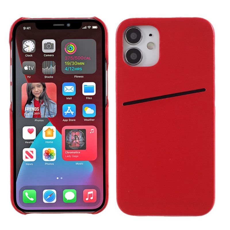 Kryt Iphone 12 Mini Držitel Společné Karty