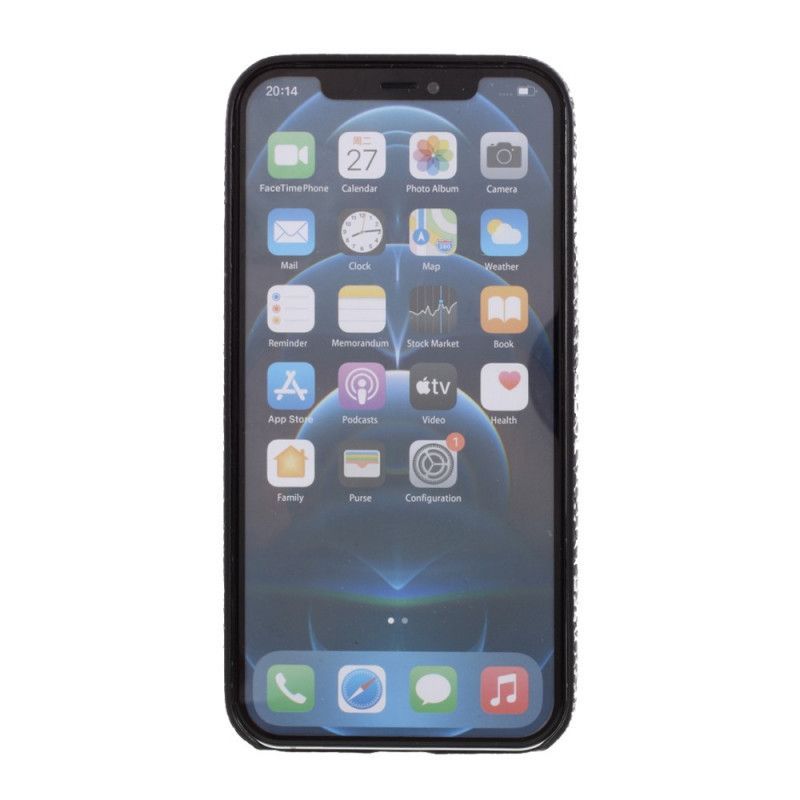 Kryt Iphone 12 / 12 Pro Efekt Hadí Kůže