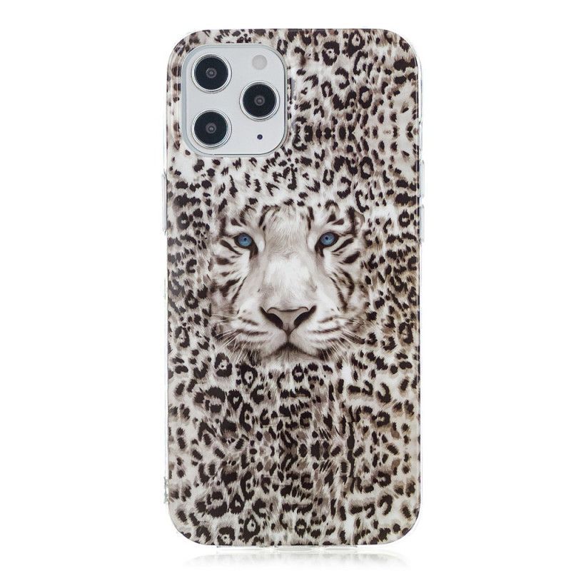 Kryt Iphone 12 Pro Max Fluorescenční Leopard