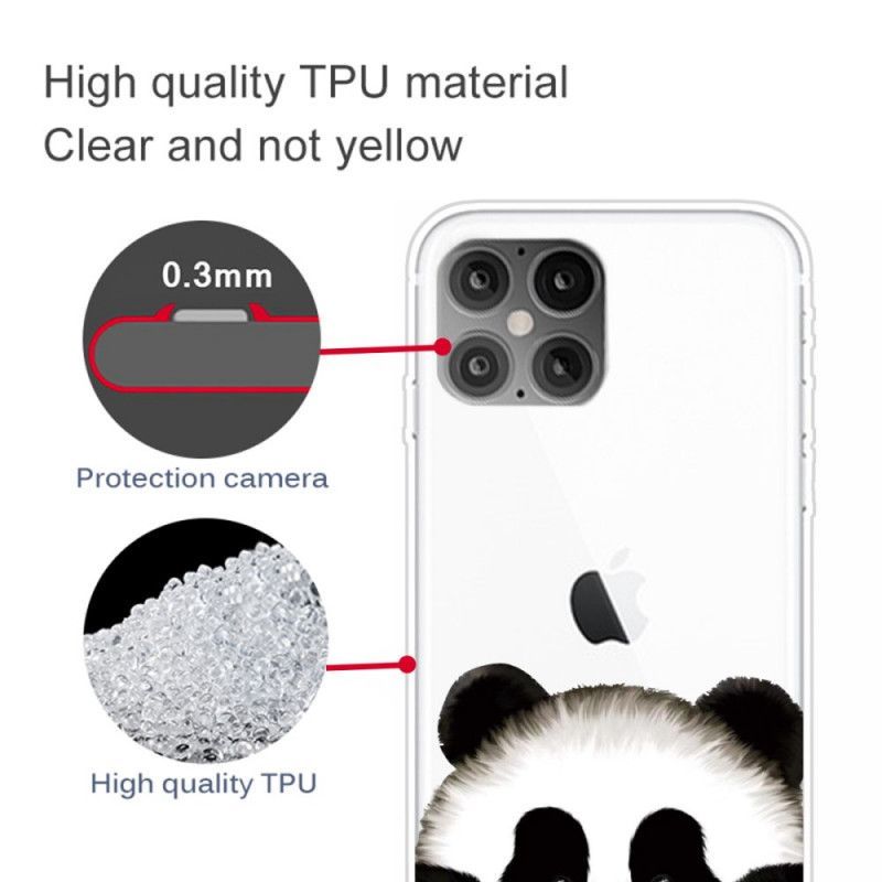 Kryt Iphone 12 Pro Max Průhledná Panda