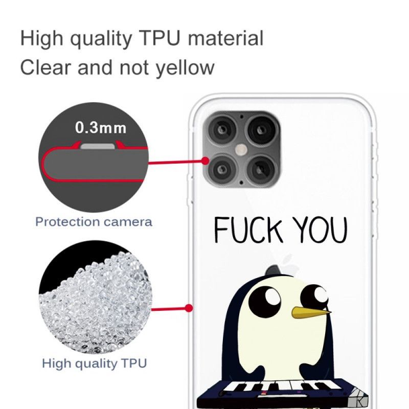 Kryt Iphone 12 / 12 Pro Tučňák Šuká Tě