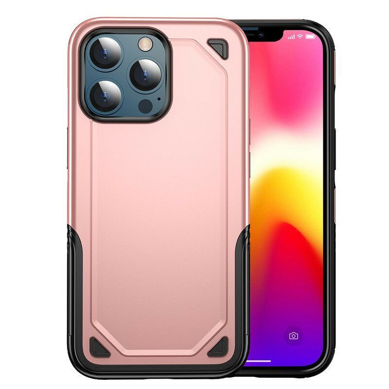 Kryt Iphone 13 Brnění S Kovovým Efektem