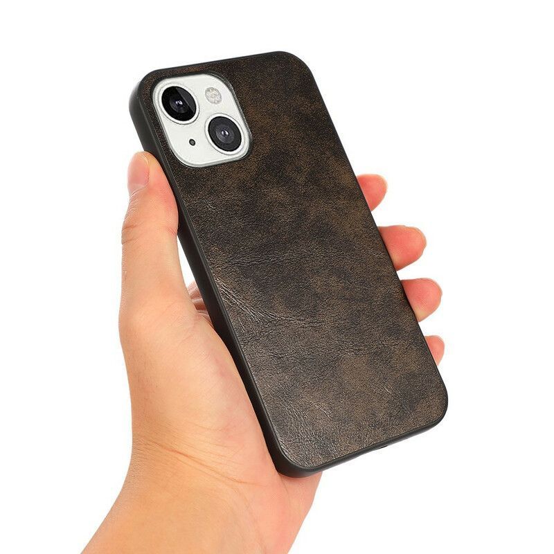 Kryt Iphone 13 Mini Obchodní Kožený Styl