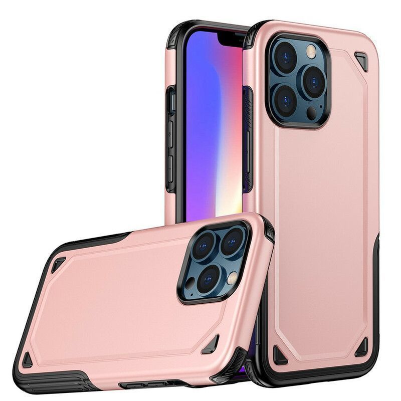 Kryt Iphone 13 Pro Brnění S Kovovým Efektem