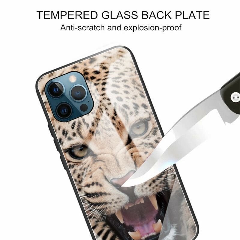 Kryt Iphone 13 Pro Leopardí Tvrzené Sklo