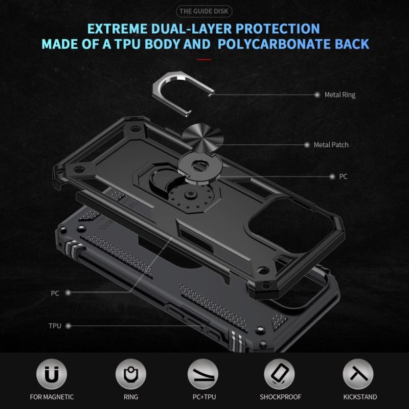 Kryt iPhone 16 Pro Max Ring-support