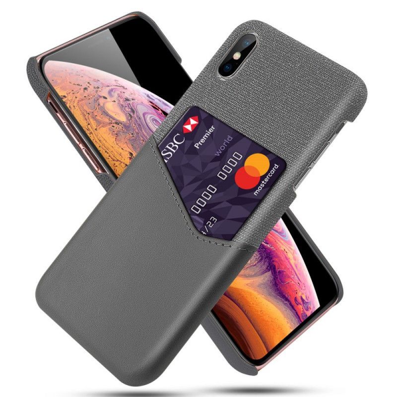 Kryt Iphone X / Držák Karty  XS Ksq