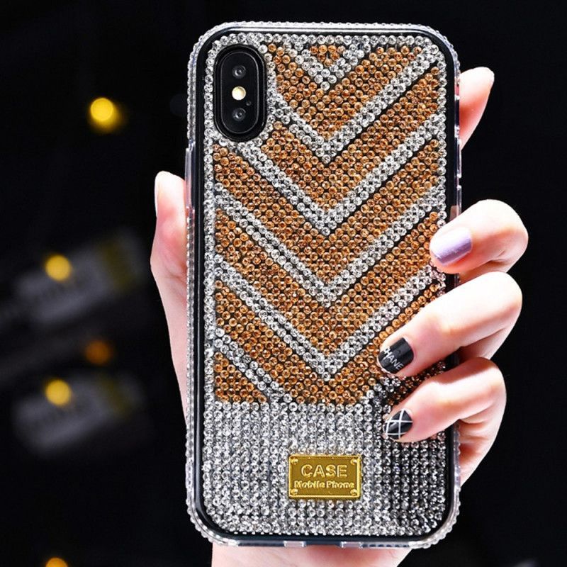 Kryt Iphone X /  XS Diamantů