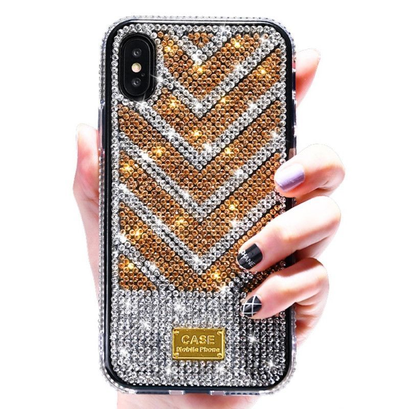 Kryt Iphone X /  XS Diamantů