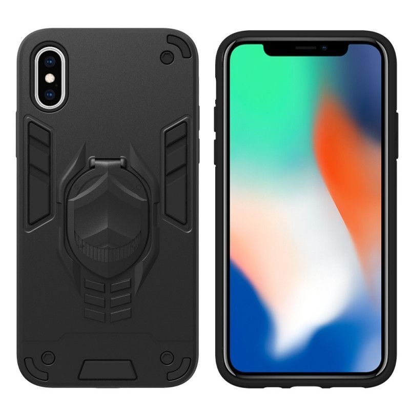 Kryt Iphone X /  XS Odnímatelné Brnění S Prstencovým Držákem