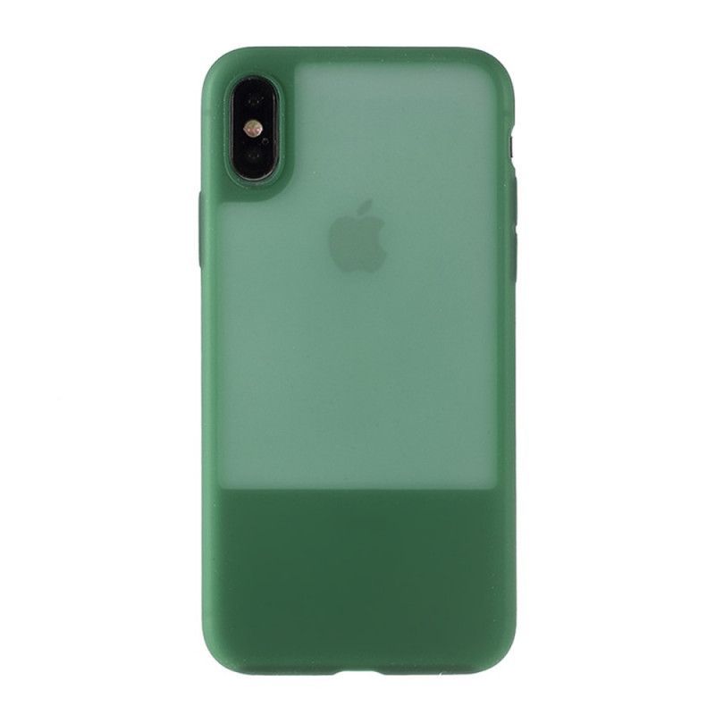 Kryt Iphone X /  XS Průsvitné Silikonové Barvy