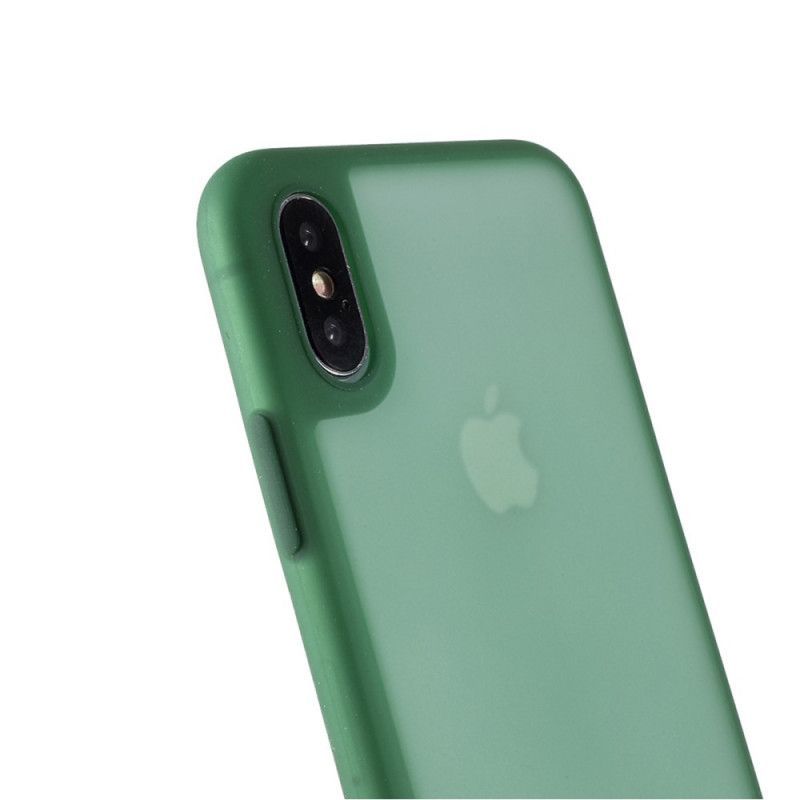 Kryt Iphone X /  XS Průsvitné Silikonové Barvy