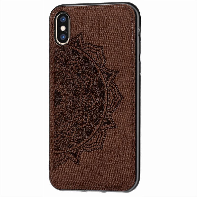 Kryt Iphone X /  XS Textura Látky A Mandala