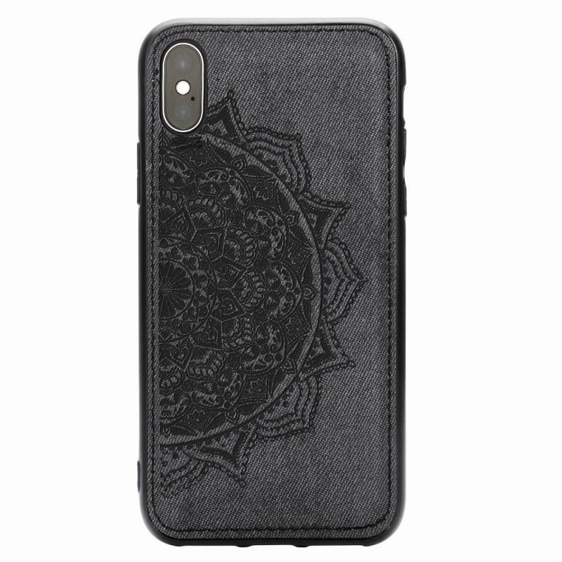 Kryt Iphone X /  XS Textura Látky A Mandala