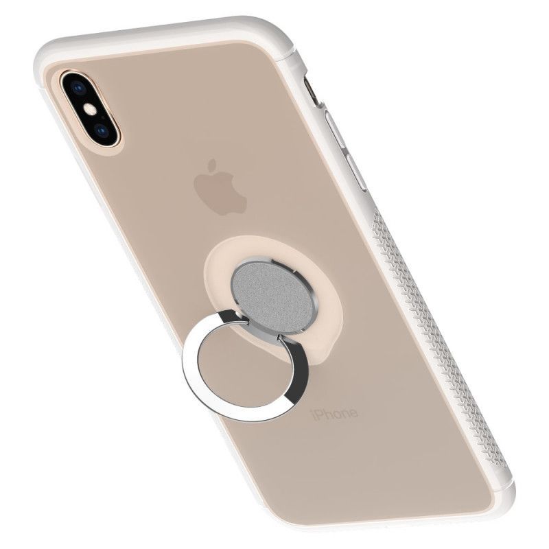 Kryt Iphone X /  XS Vnitřní/vnější Změna Barvy S Kroužkem