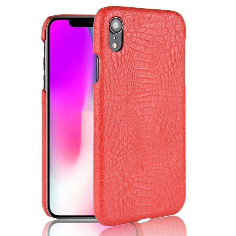 Kryt Iphone Xr Efekt Krokodýlí Kůže