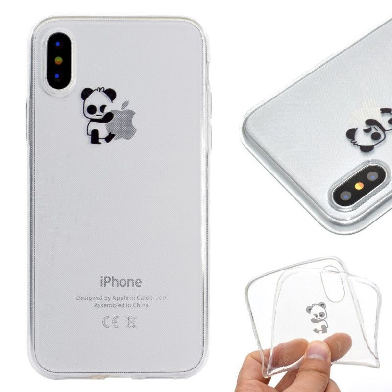 Kryt Iphone Xr Logo Her Panda 2