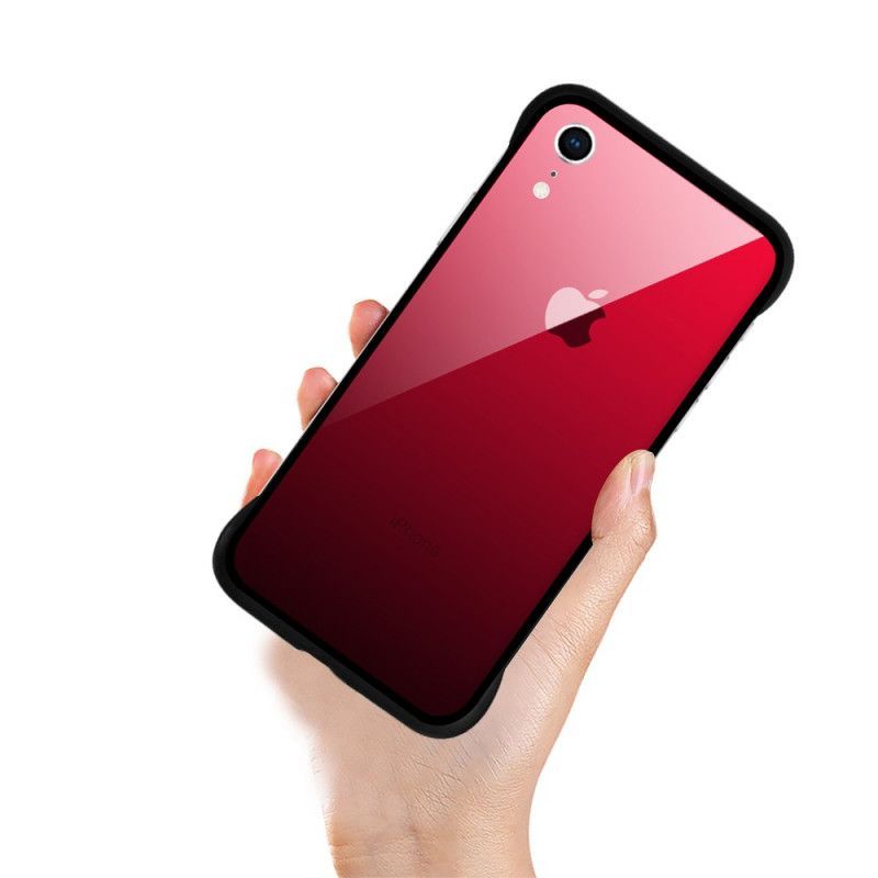 Kryt Iphone Xr Nxe Barvy Tvrzeného Skla