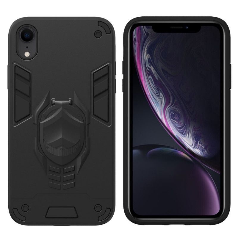 Kryt Iphone Xr Odnímatelné Brnění S Kruhovým Stojanem