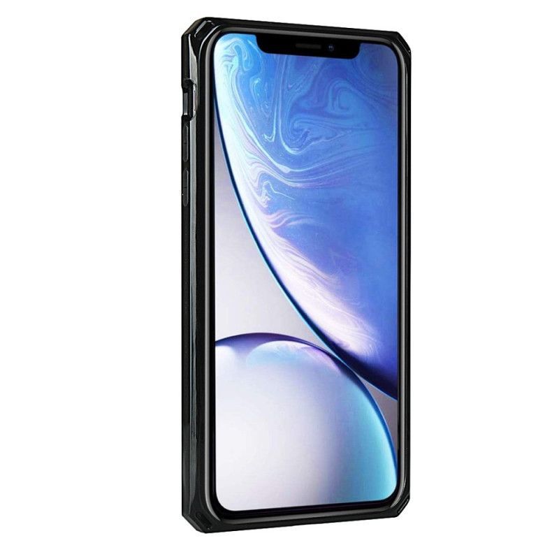 Kryt Iphone Xr Pásek A Šňůrka Na Kartu Z Pravé Kůže