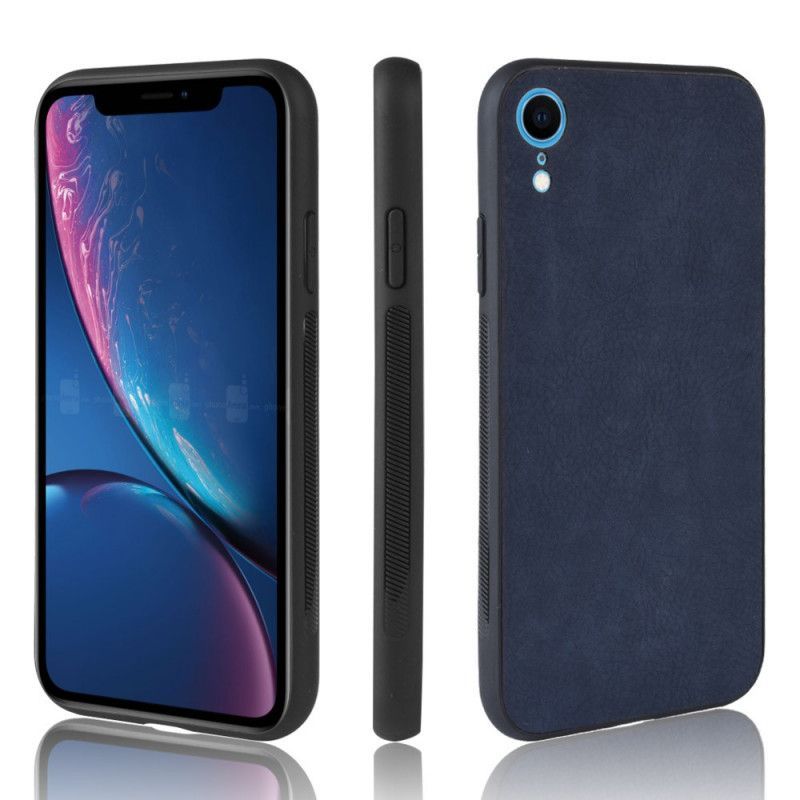 Kryt Iphone Xr Prémiový Kožený Efekt