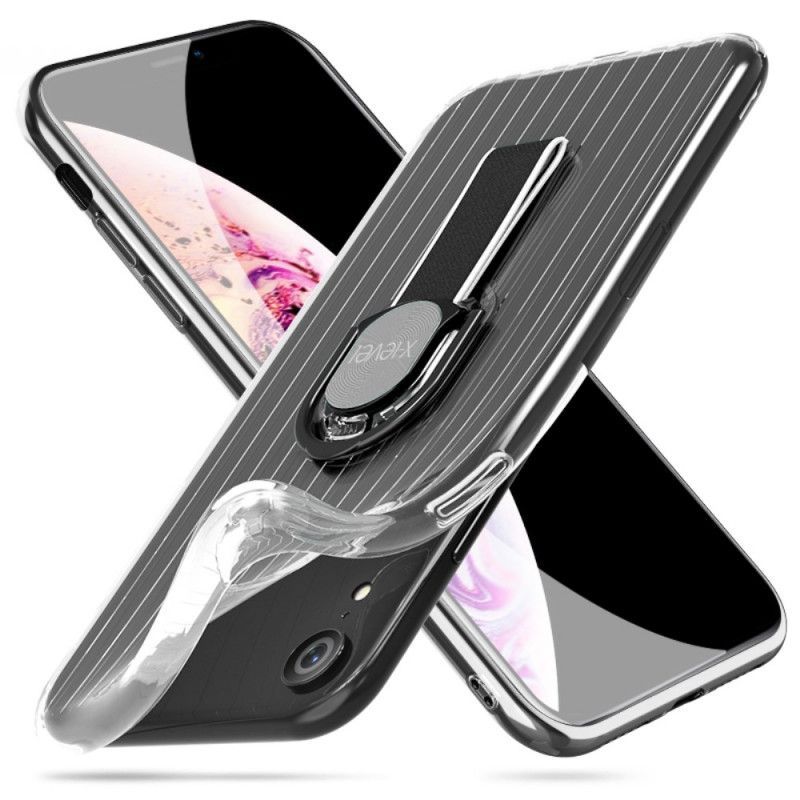 Kryt Iphone Xr Průhledná Prstencová Podpěra