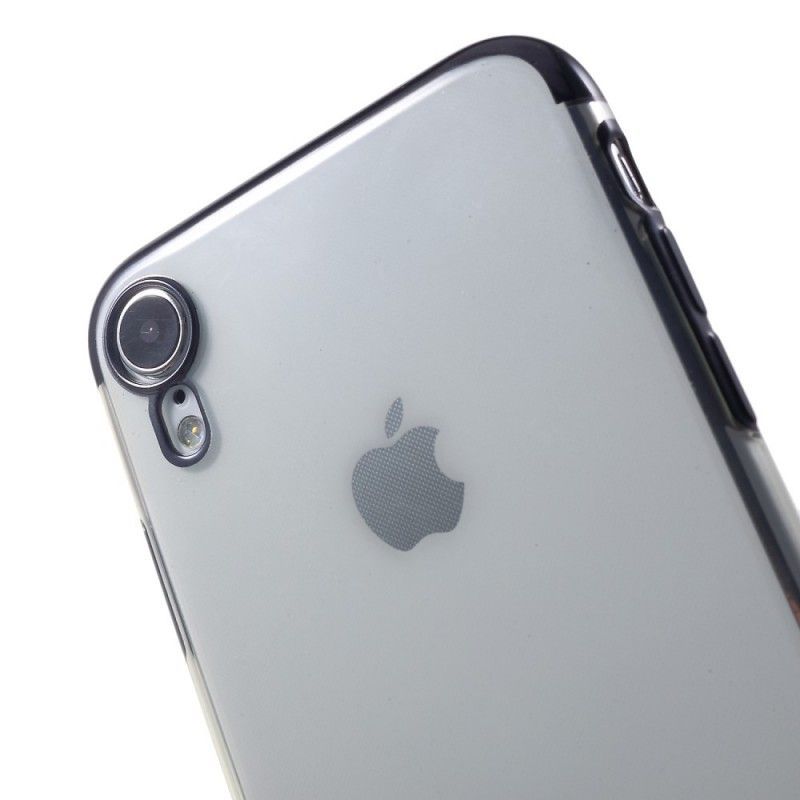 Kryt Iphone Xr Průhledné Lesklé Okraje