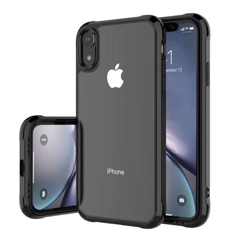 Kryt Iphone Xr Průhledné Závětří Ochranné Polštáře