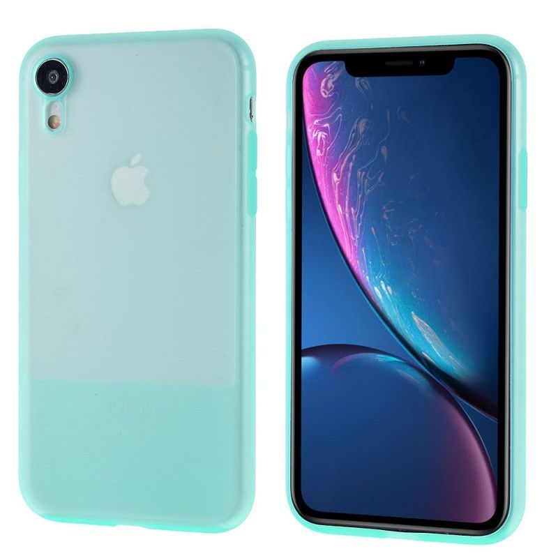 Kryt Iphone Xr Průsvitné Silikonové Barvy