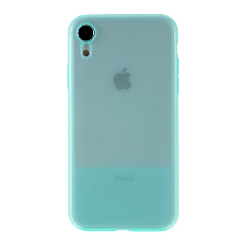 Kryt Iphone Xr Průsvitné Silikonové Barvy