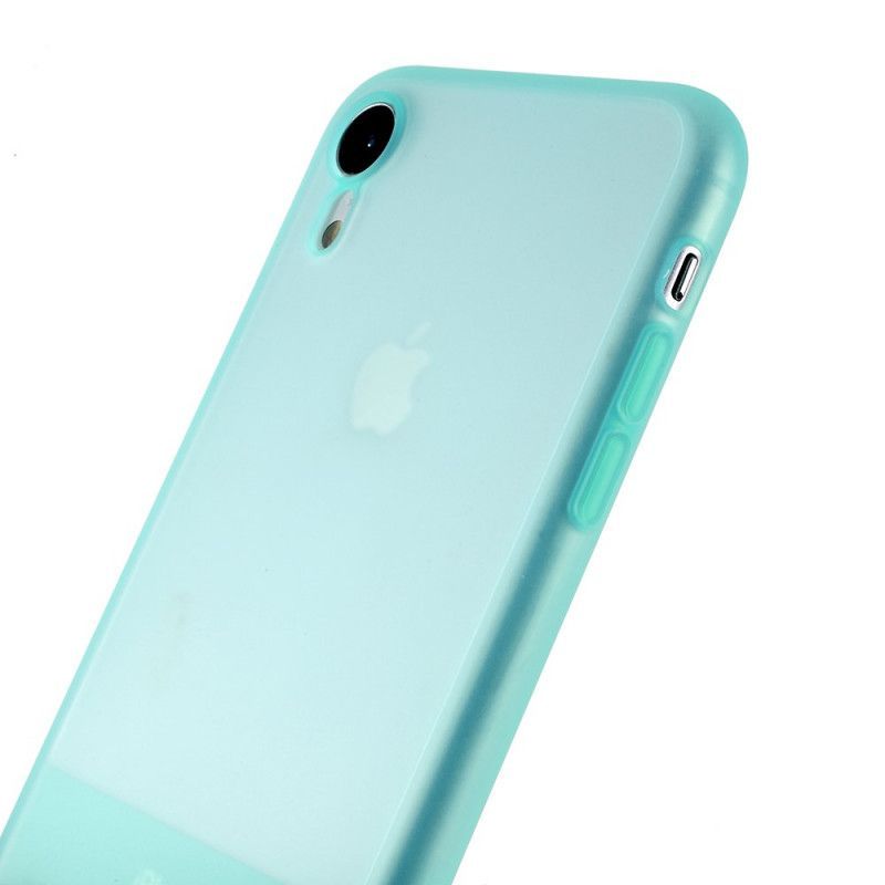 Kryt Iphone Xr Průsvitné Silikonové Barvy