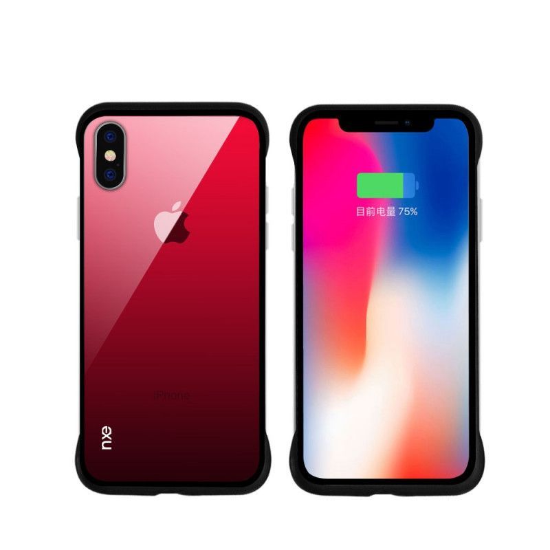 Kryt Iphone  XS Max Barvy Tvrzeného Skla Nxe