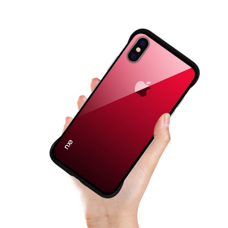 Kryt Iphone  XS Max Barvy Tvrzeného Skla Nxe