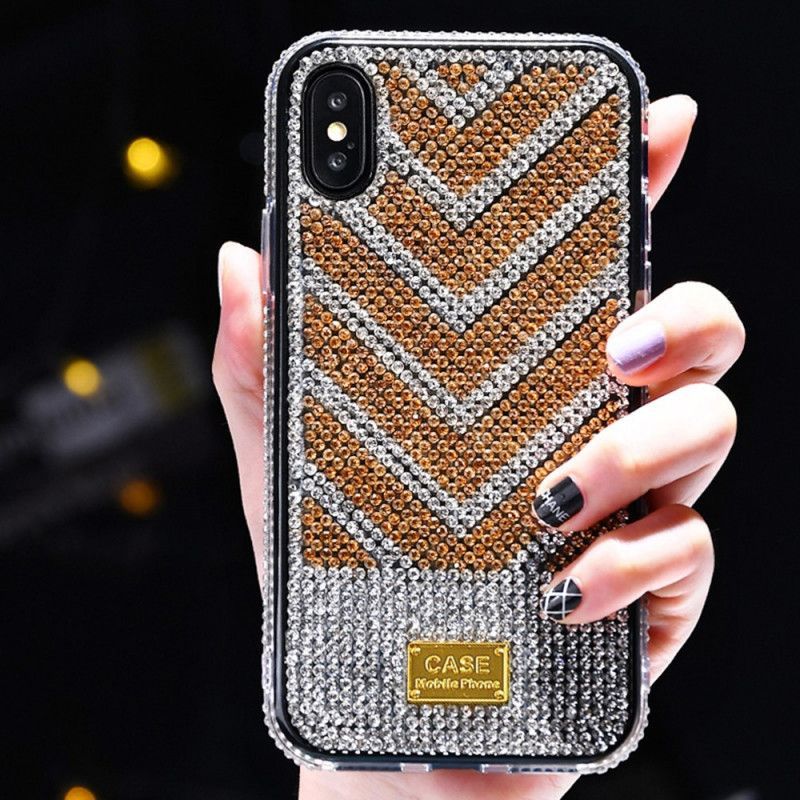 Kryt Iphone  XS Max Diamanty